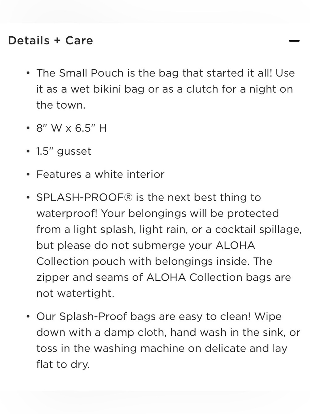 Aloha Collection Small Pouch - Picture 8 of 8